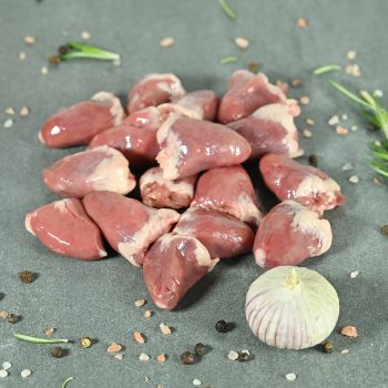 לבבות עוף פרימיום טרי כ-500 גרם