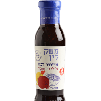 רוטב דבש צ'ילי ורימונים