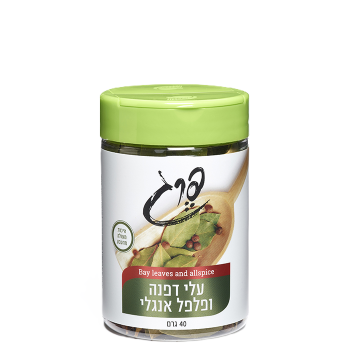 עלי דפנה ופלפל